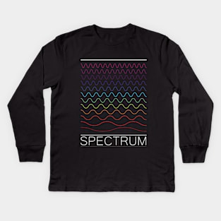 wavelight spectrum Kids Long Sleeve T-Shirt